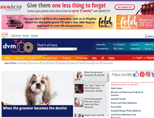 Tablet Screenshot of careerproducts.dvm360.com